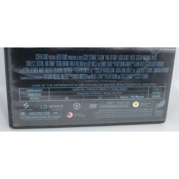 Legion Action And Adventure (DVD, 2010) Directed By Scott Stewart No Scratches - Picture 5 of 10